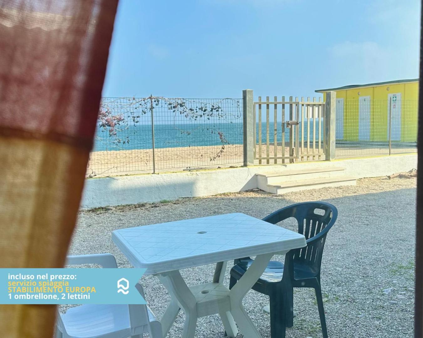 Rs316 - Marcelli, Bilocale In Residence Fronte Mare Pt Ngoại thất bức ảnh
