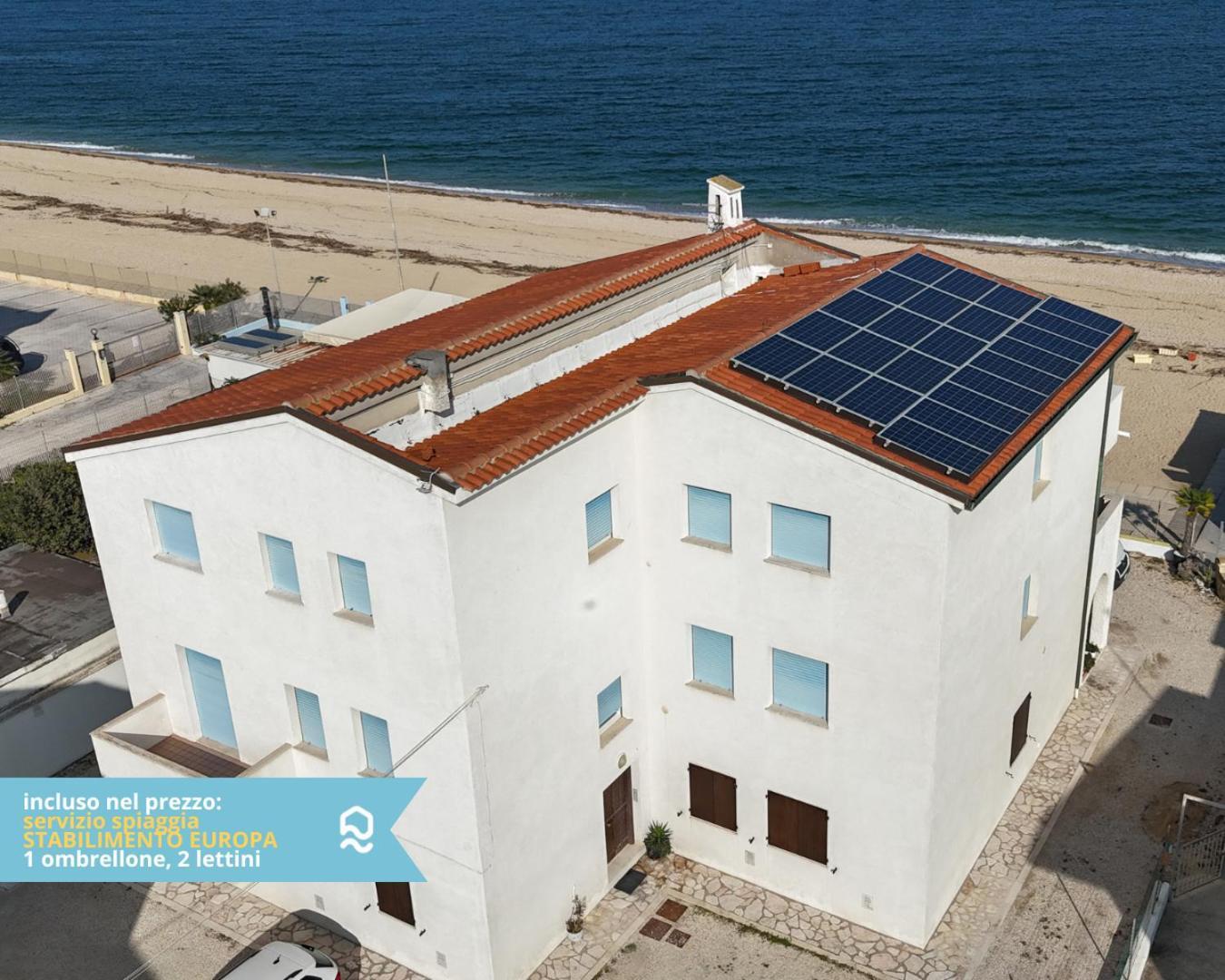 Rs316 - Marcelli, Bilocale In Residence Fronte Mare Pt Ngoại thất bức ảnh